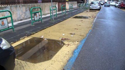 Primo weekend di pioggia e la città si allaga