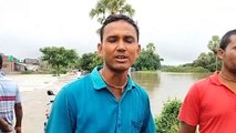 টানা বৃষ্টির জেরে জলমগ্ন পুরাতন মালদা