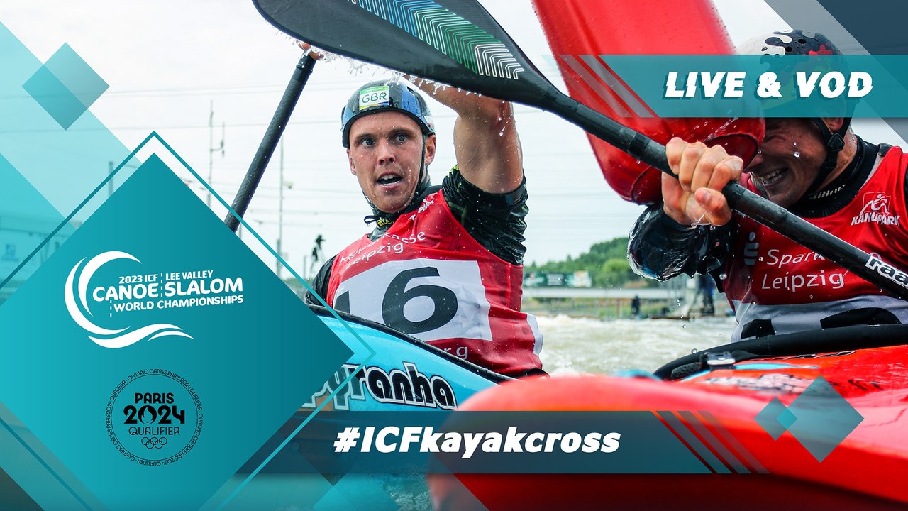Kayak Cross: Finals / 2023 ICF Canoe-Kayak Slalom World Championships & Olympic Qualifier Lee Valley UK