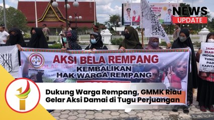Dukung Warga Rempang, GMMK Riau Gelar Aksi Damai di Tugu Perjuangan