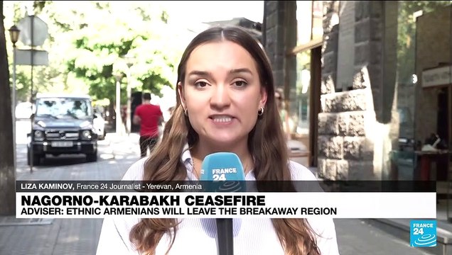 'Prime Minister Pashinyan said he was ready to take in the ethnic Armenians of Nagorno-Karabakh'