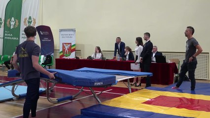Mistrzostwa w skokach na trampolinie w Białej Podlaskiej