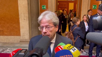 Napolitano, Gentiloni "Straordinario europeista"