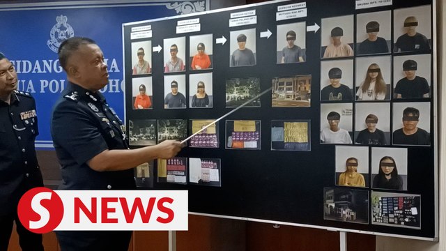 Johor cops nab 17 for drug processing and trafficking