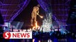 Grand opening ceremony of Asian Games wows foreign guests