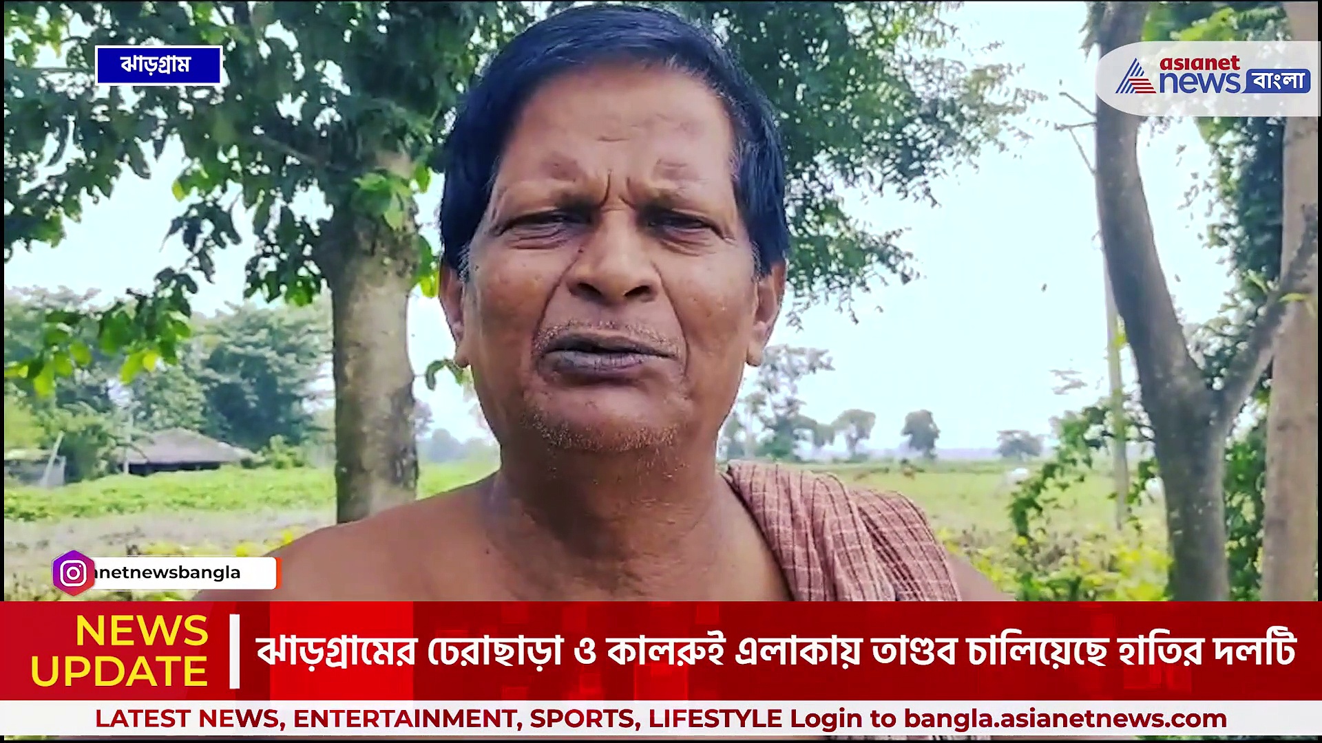 Jhargram Elephant Attack : ২৫ টি হাতির তাণ্ডব! তছনছ জমির ফসল, কি করল গ্রামবাসীরা!