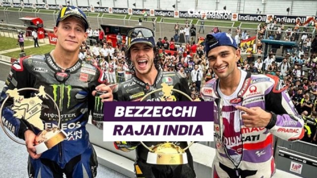 Pecco Bagnaia Jatuh, Marco Bezzecchi Rajai MotoGP India 2023