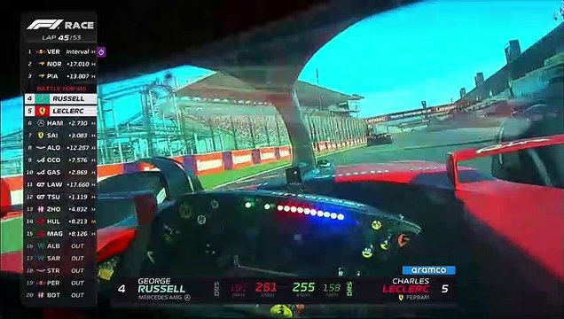 Charles Leclerc, George Russell'ı Böyle Geçti! | Formula 1 I 2023 Japonya GP