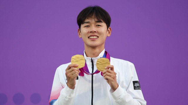 간판 전웅태 AG 첫 2관왕...김선우 값진 첫 메달 / YTN