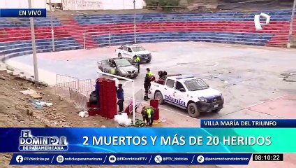 Concierto de chicha en VMT  termina en tragedia: 2 muertos y 20 heridos
