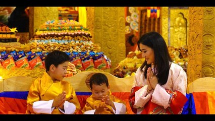 Bhutan's Dragon Prince and His Little Brother Share Sweet Moment in New Photos