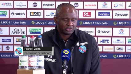 Vieira : "Je suis satisfait de l'image qu'on a montrée aujourd'hui"