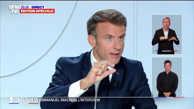 Carburant: La Première ministre va rassembler tous les acteurs de la filière cette semaine, et on va leur demander de faire un prix coûtant , affirme Emmanuel Macron