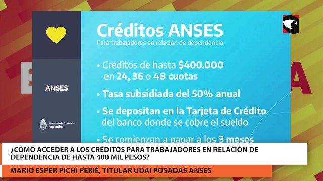 Cómo acceder a los créditos para trabajadores en relación de dependencia de hasta 400 mil pesos