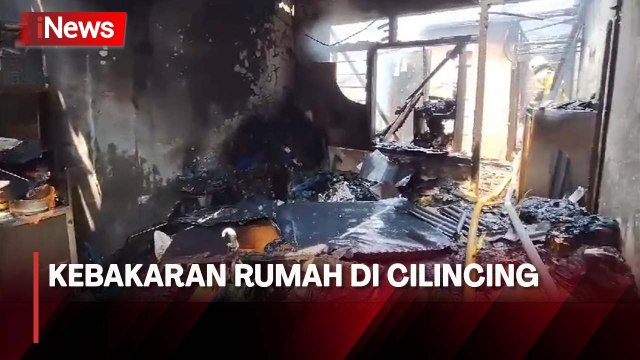 Satu Rumah Ludes Terbakar di Cilincing, Penyebab Diduga Arus Pendek Listrik