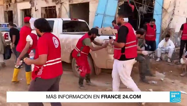 Libia: equipos de búsqueda y rescate luchan para encontrar a los desaparecidos