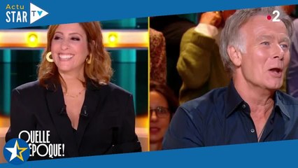 Malaise dans Quelle époque !  draguée ouvertement par Franck Dubosc, Léa Salamé cache difficilement