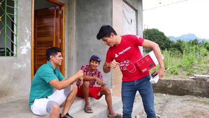 Video en la calle haciendo retos