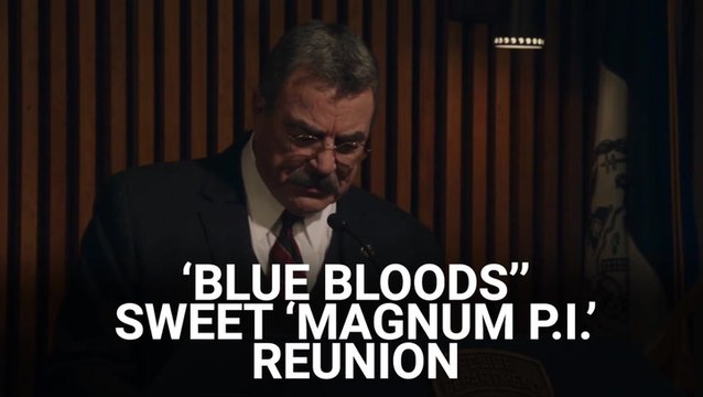 How 'Blue Bloods' Pulled Off Its Sweet 'Magnum P.I.' Reunion With Tom Selleck This Spring