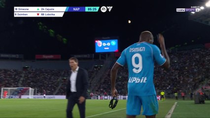 Remplacé, Victor Osimhen devient fou furieux contre Rudi Garcia !