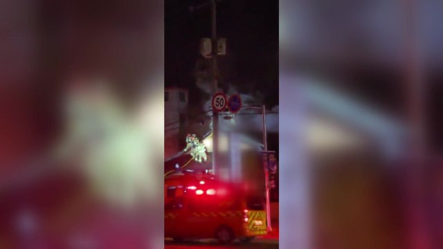 울산 북구 음식점 골목에 불...다친 사람 없어 / YTN