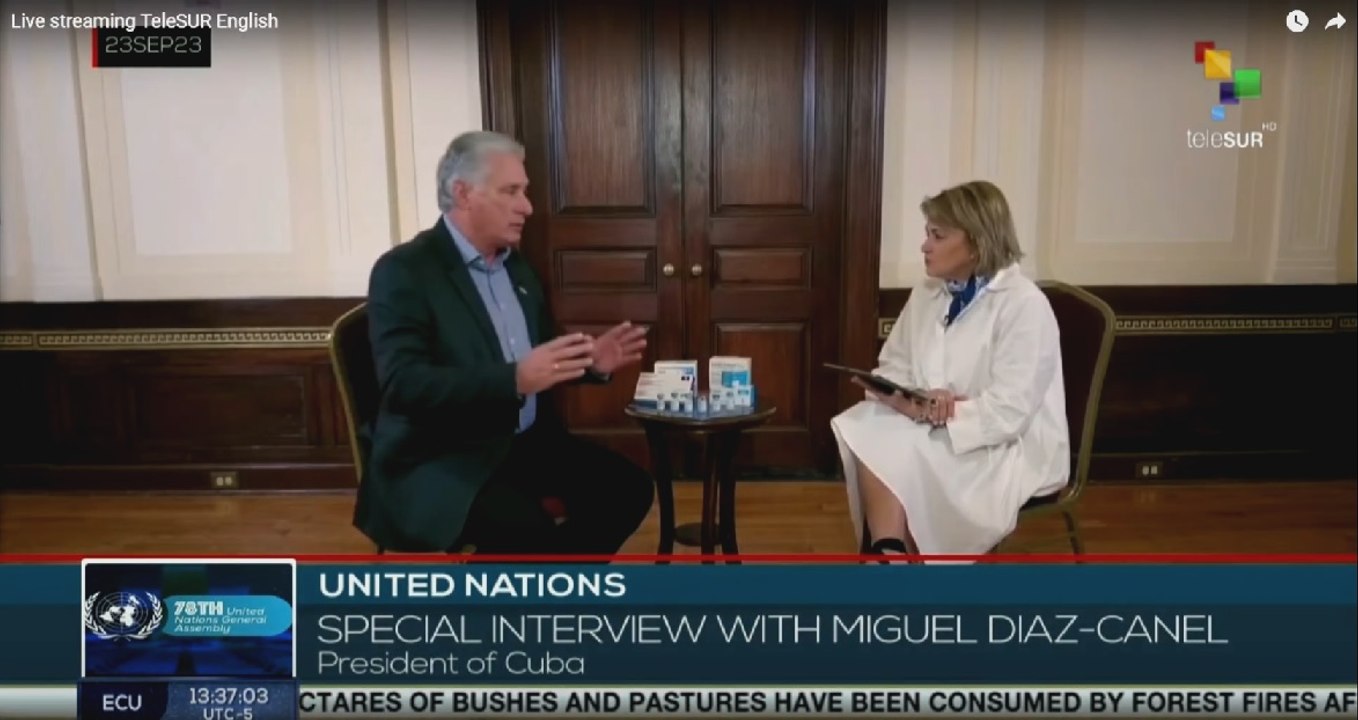 Diaz-Canel: "Actions must back up the words expressed in these debates"