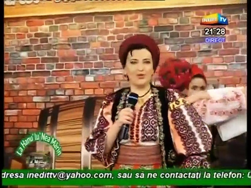 Ionela Bran - Eram tanara de ani (La Hanu' lu' Nea Marin - Inedit TV - 21.01.2015)