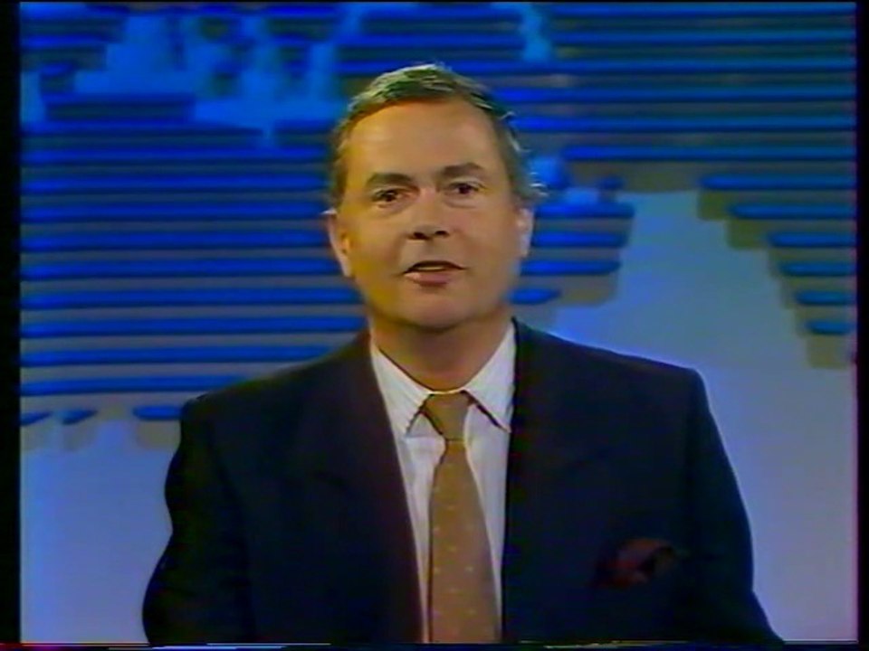 TF1 - 4 Avril 1986 - Fin JT Nuit (Jacques Idier), générique "Télévision Sans Frontière"