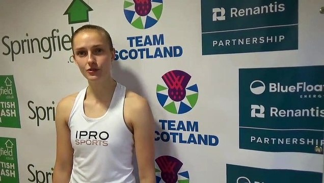 Grace Gear win Scottish Squash Open 2023 in Inverness