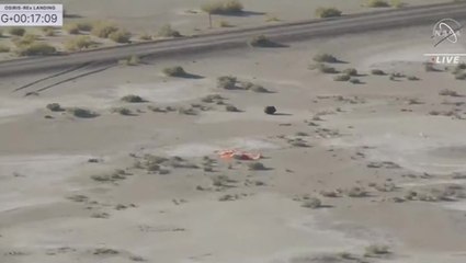 NASA’s first asteroid sample lands in Utah desert