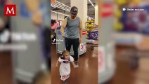 Papá se vuelve viral por imitar a los voladores de Papantla en tierno juego con su hija