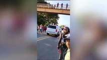Miembros del cártel de Sinaloa desfilan sin reparo por las calles
