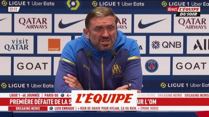 Abardonado : «Je suis très déçu et un peu marqué ce soir» - Foot - L1 - OM