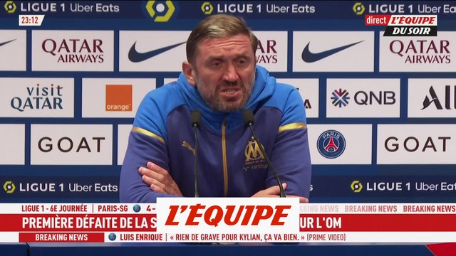 Abardonado : «Je suis très déçu et un peu marqué ce soir» - Foot - L1 - OM