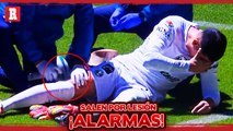 Diego Valdés y Luis Malagón salen del partido con Toluca por lesión