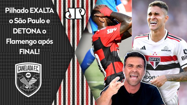 PILHADO SURTOU! O São Paulo CALOU essa CORJA que é o Flamengo! FOI CAMPEÃO da Copa do Brasil e...