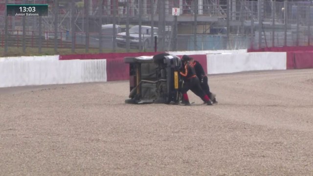 Junior Saloon Car Championship 2023 Silverstone Race 2 Fallon Flip