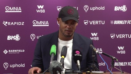 Kompany previews Burnley's cup trip to Salford