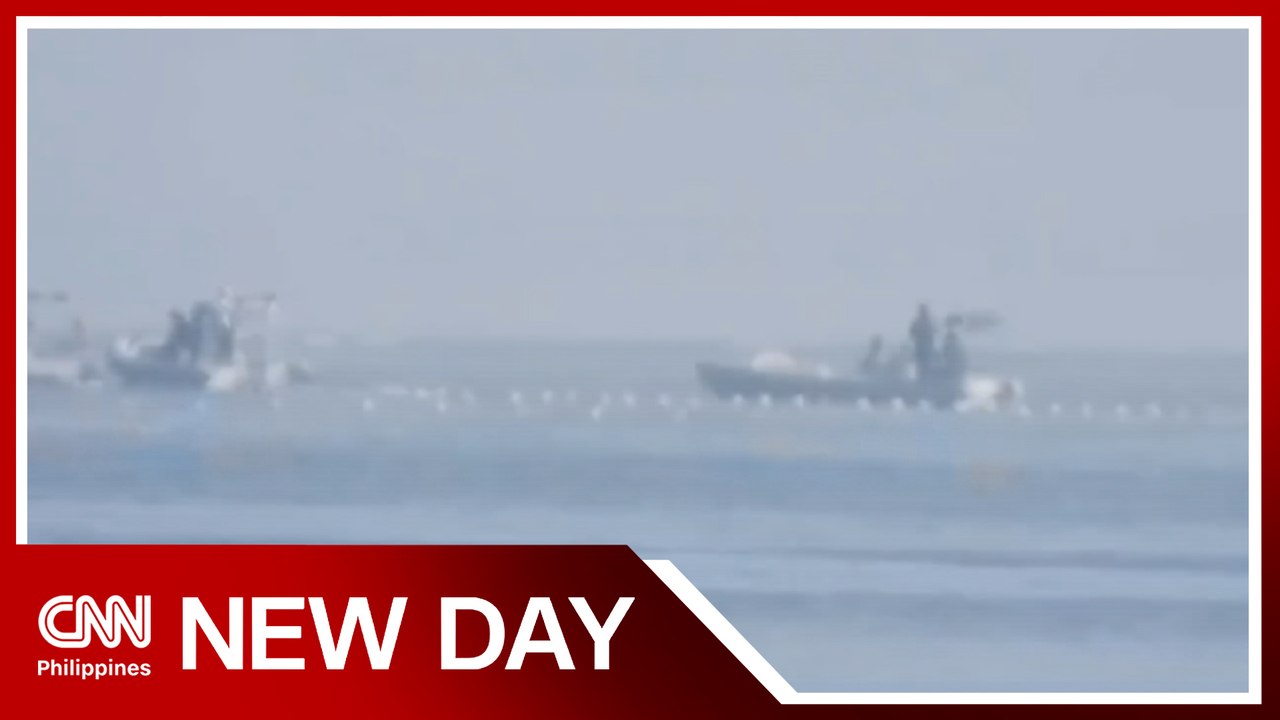 China installs floating barrier in Bajo de Masinloc