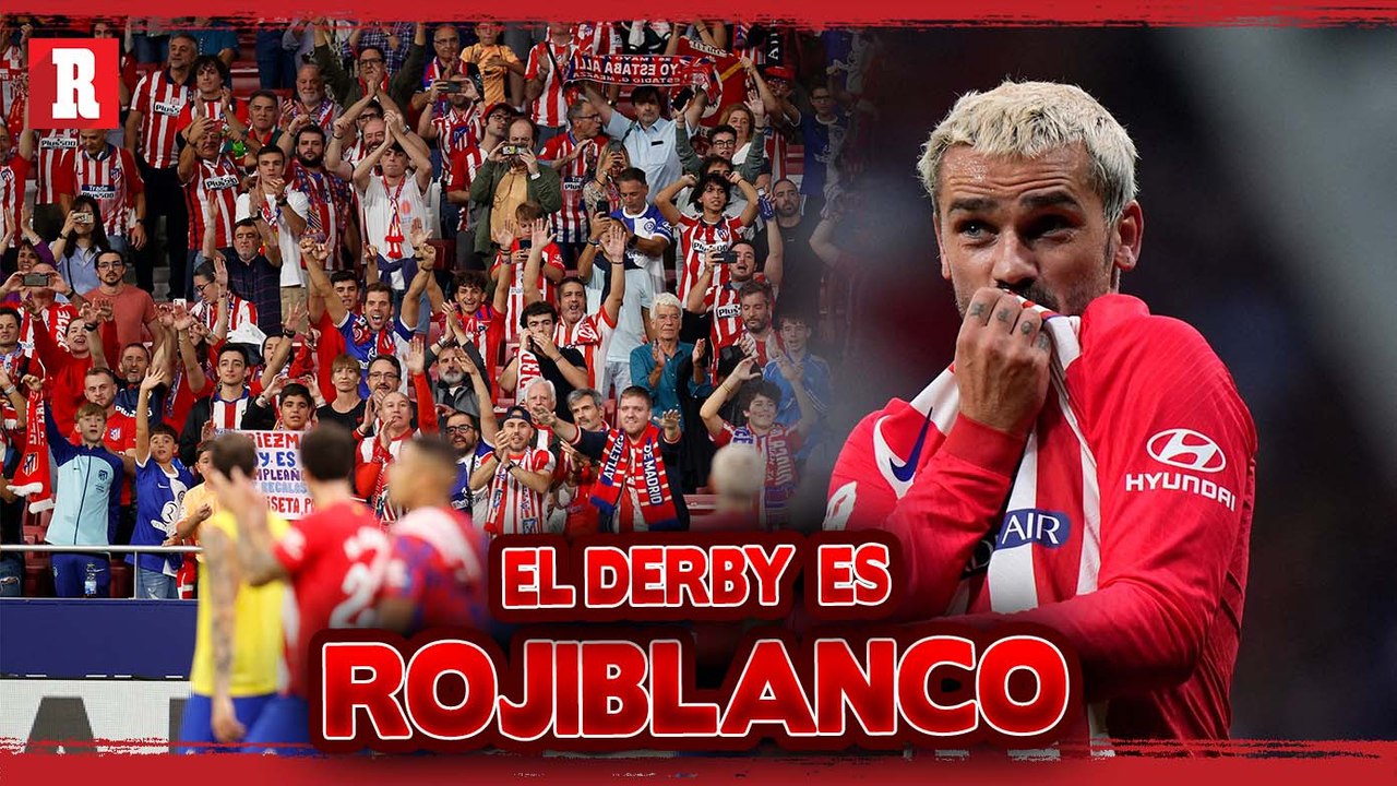 Atletico de MADRID le gana al REAL MADRID en el DERBY de de Madrid
