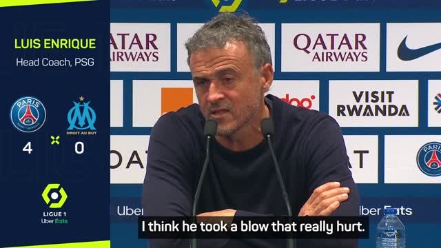 ‘Mbappe was in pain’ - Enrique reveals injury concerns