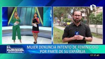 Mujer denuncia intento de feminicidio frente a su menor hijo en SJL