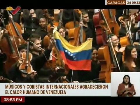 Coristas y músicos internacionales reconocen labor del maestro Abreu en el Sistema de Orquestas