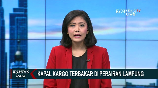 Berbondong-bondong Selamatkan Diri, 26 Awak Kapal Berhasil Keluar dari Kapal Kargo yang Terbakar!