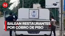 Restaurantes de Cancún y Playa del Carmen fueron atacados por individuos armados