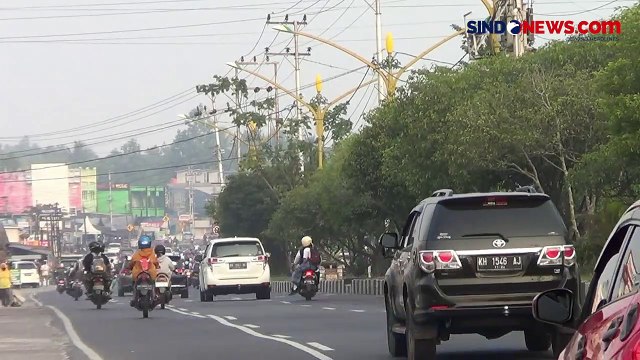 Kabut Asap Pekat Kembali Selimuti Kota Palangka Raya