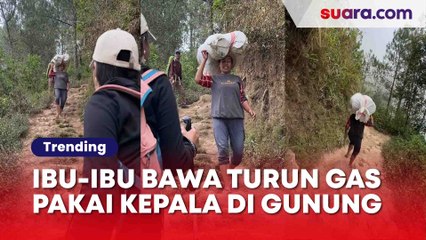 Superwoman! Ibu ini Buat Para Pendaki Tertampar: Auto Semangat Lagi