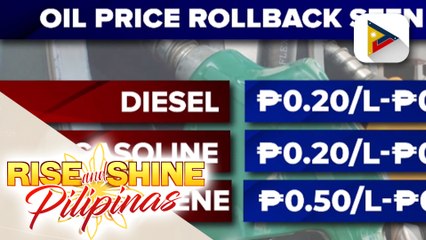 Bawas-presyo sa mga produktong petrolyo, asahan naman ngayong linggo