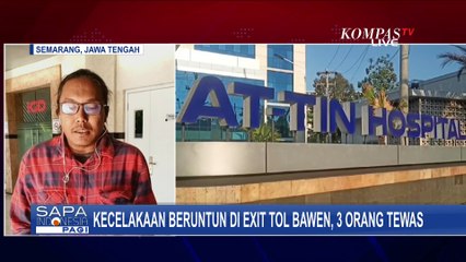 Descargar video: Polda Jateng Gunakan Traffic Accident Analysis untuk Olah TKP Tabrakan Beruntun di Exit Tol Bawen