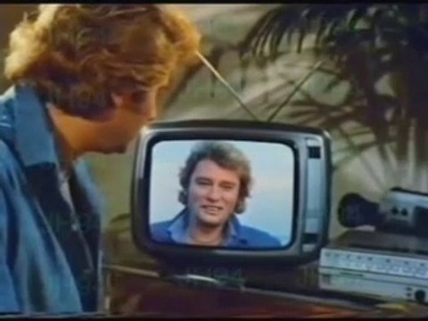 Johnny Hallyday - Publicité : Continental Edison La ballade de Johnny 1981